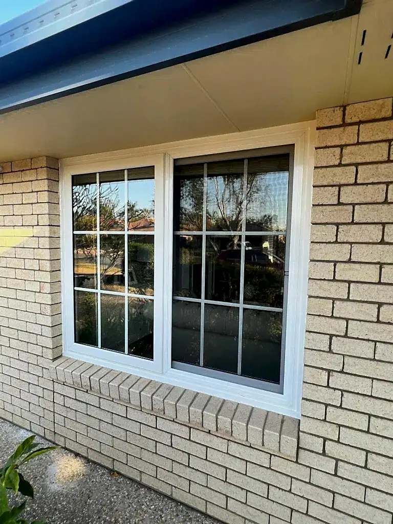 Double glazed sliding windows